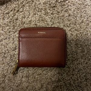 Vintage Brown Fossil Wallet